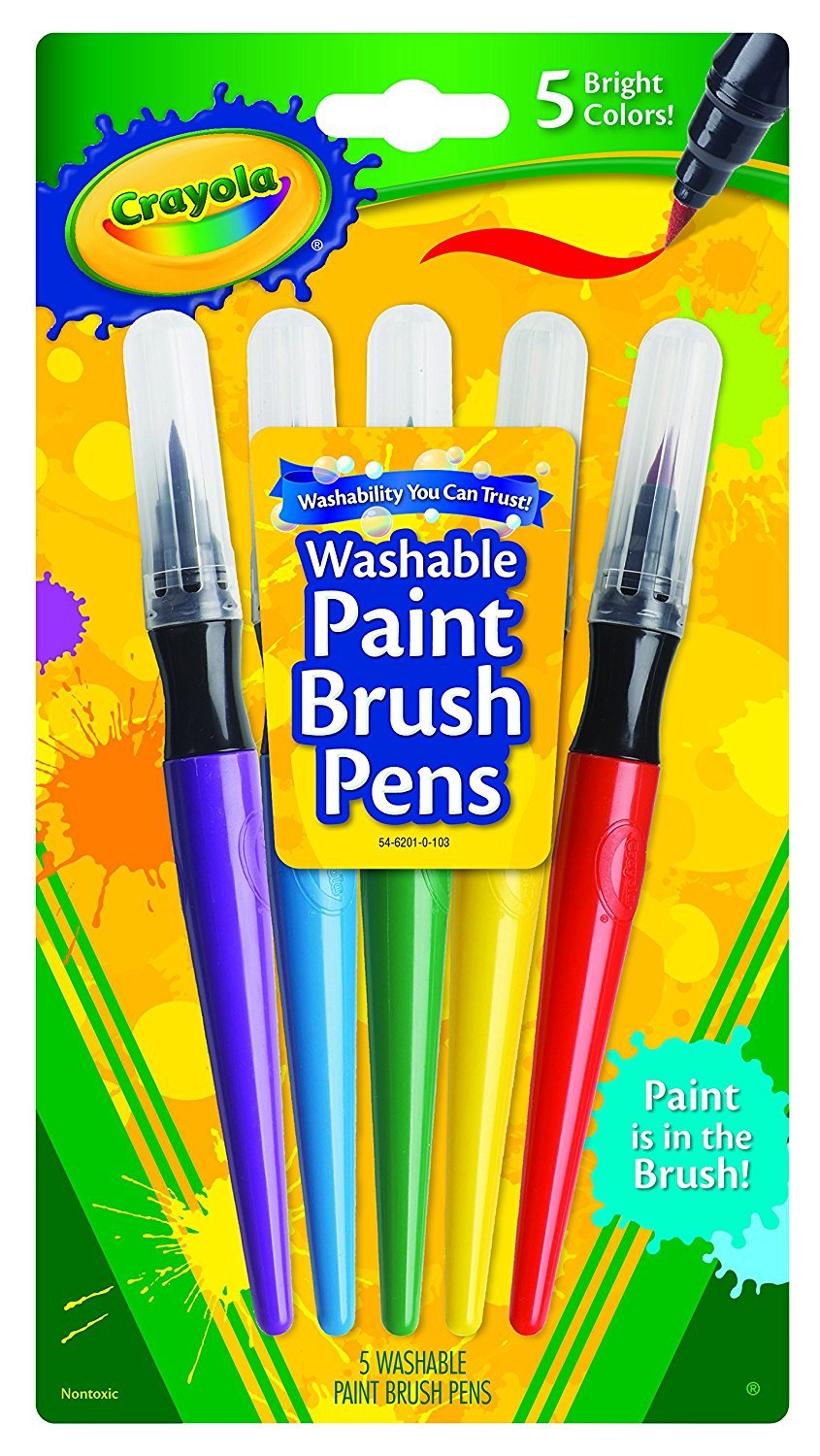Captivating Crayola Paint Brush Pens Design Illustration Captivating Crayola Paint Brush Pens Design Illustration