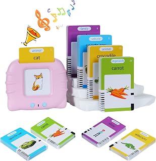 Talking Flash Cards Toddler Learning Toys for 2 3 4 5 6 Year Old Girls Boys: Speech Therapy Toys Autism Sensory Toys Preschool Educational Kids Toys 224 Sight Words with Sound Effect Birthday Gifts