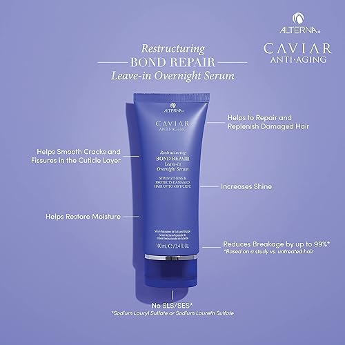 Miniatura 2 de Alterna Caviar Anti-Envejecimiento Reestructuración Bond Repair Sin enjuague Tratamientos de suero para cabello dañado  Sin sulfato, sin parabenos