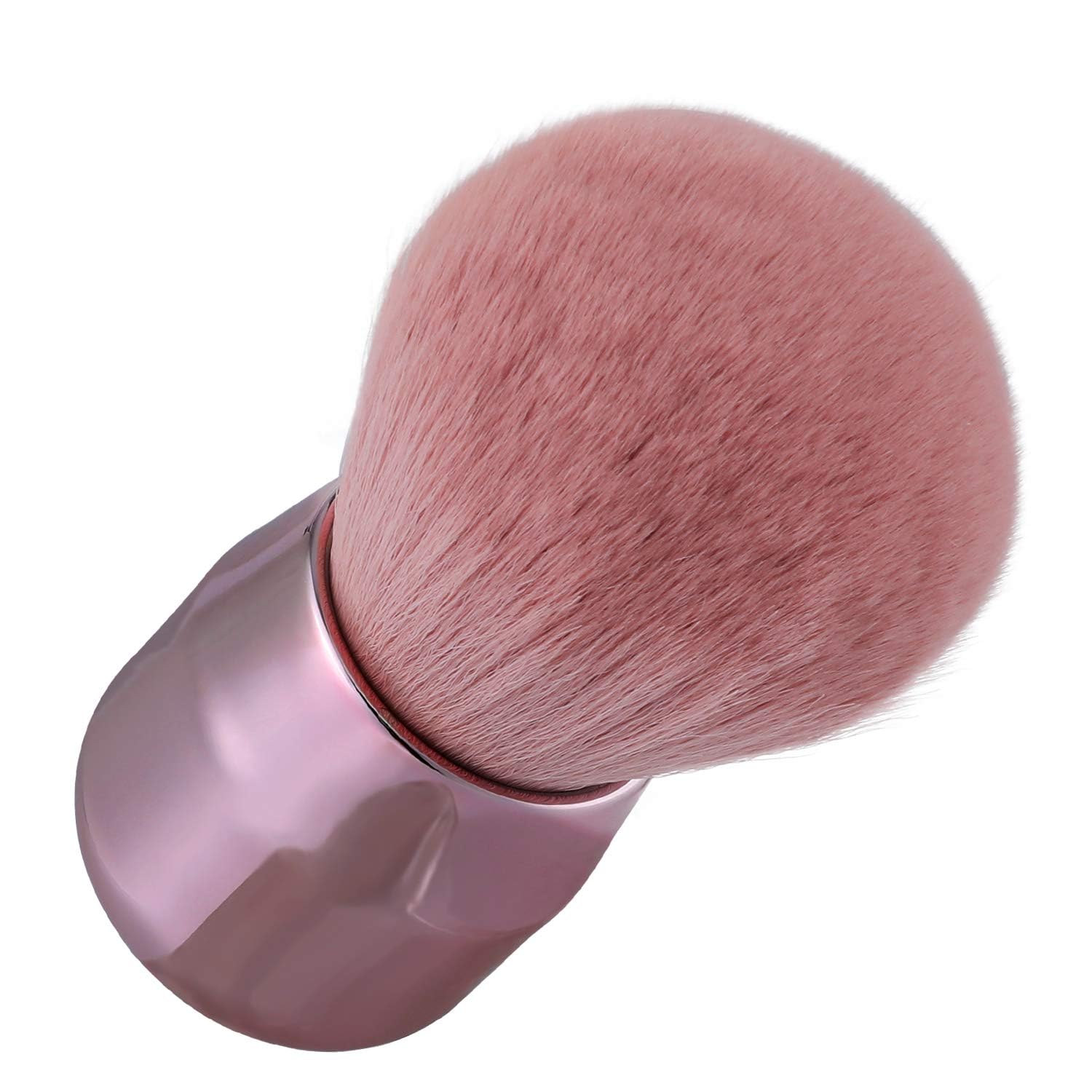 Mwoot nail art Dust Brush Remover Cleaner per acrilico gel UV, unghie polvere strass trucco fondazione (Rosa)