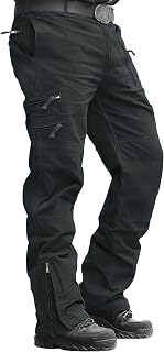 MAGCOMSEN Cargohose Herren Baumwolle Outdoor Hosen für Herren Multi Taschen