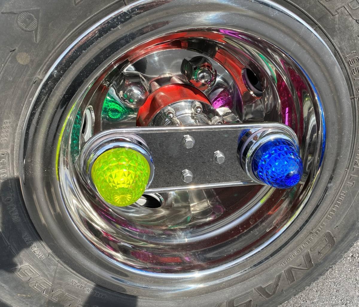 リモコン式ホイールマーカー、デコトラ