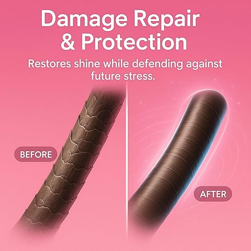 Miniatura 3 de Champú y tratamiento capilar de cebolla y biotina con extracto de romero, fortalece las raíces, repara el daño, aumenta el brillo, hidratante para