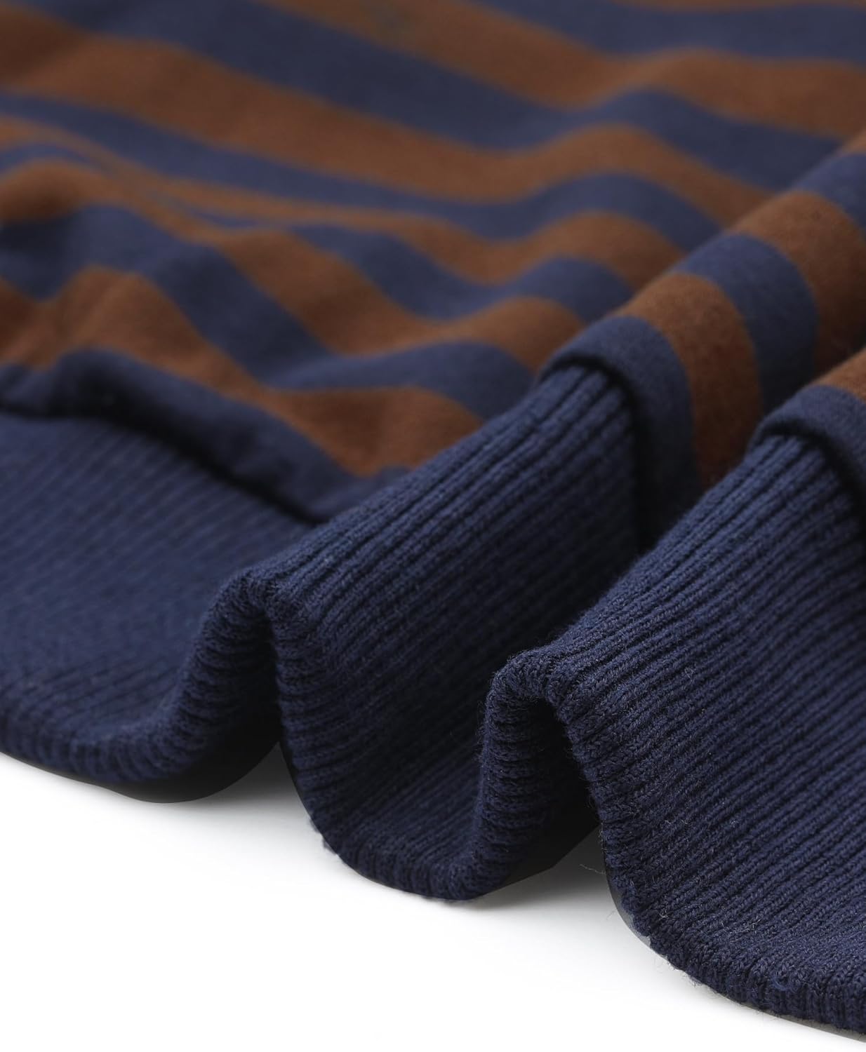 Allegra K Sweatshirt for Women Crew Neck Striped Long Sleeves Casual Pullover Tops - Image 5