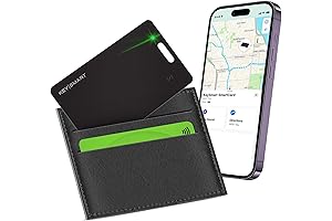 KeySmart SmartCard: The Ultimate Smart GPS Tracker for Your Valuables, Find it with Ease!