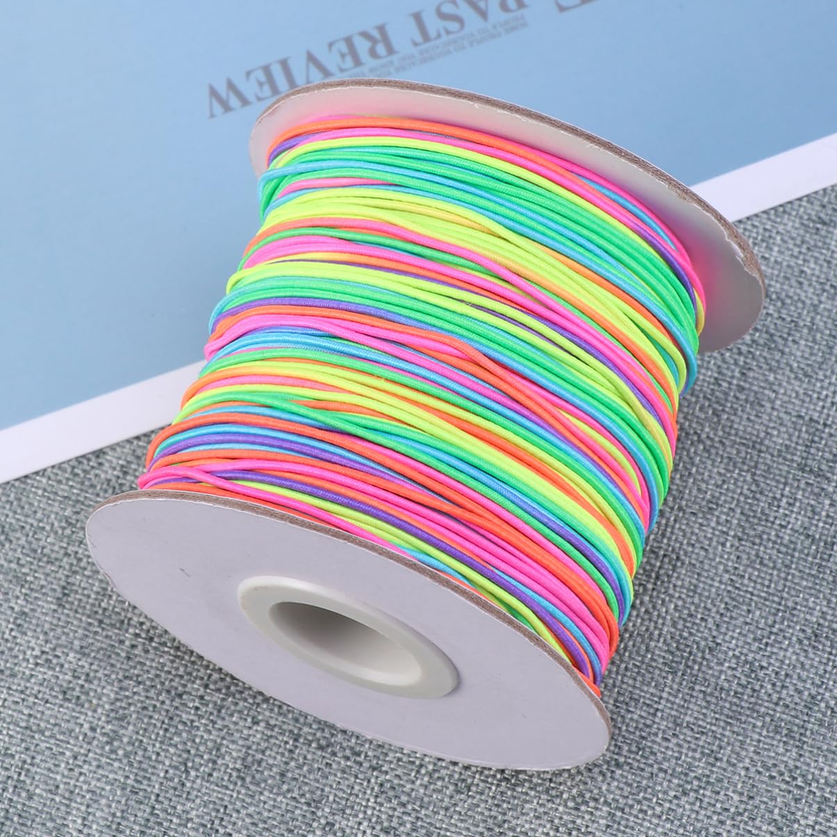 EXCEART Cordón Elástico para Bisutería 3 Piezas Cordones Elasticos Hilo Elástico Humedo Artesanías Hair Topper