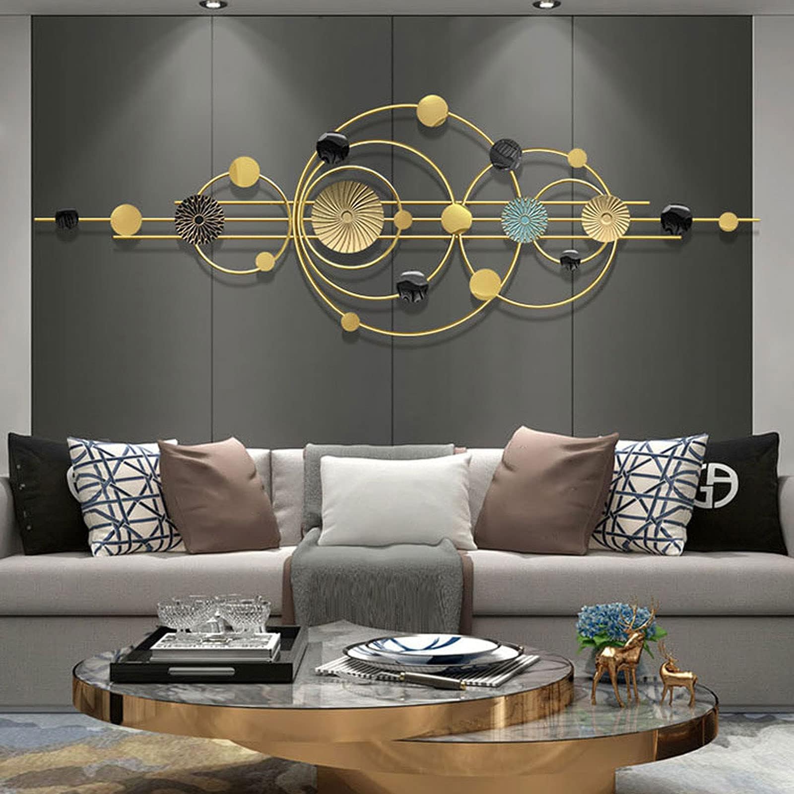 FOELANNE Metal 3D Hanging Wall Sculpture