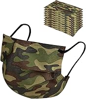 Vista 1 de Máscara Facial, Mascarillas Desechables para Adultos de 3 Capas, Protección Contra el Polvo (Paquete de 50)