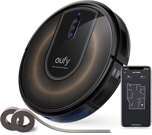 Miniatura 15 de eufy Robot Vacuum E28, succión de 20,000 Pa, mopa con rodillo con sistema HydroJet, alfombra portátil para limpieza profunda, robot aspirador todo