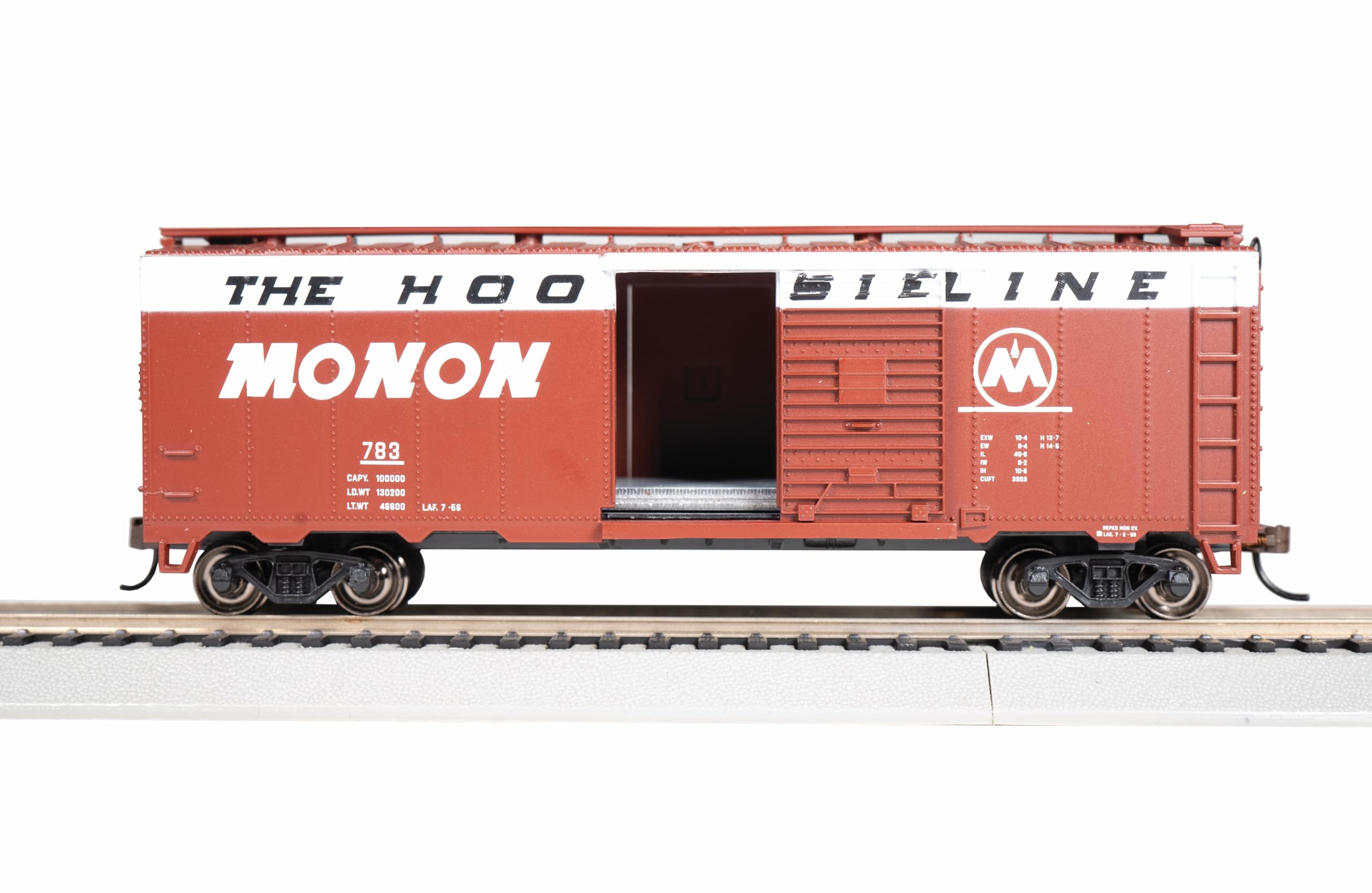 Bachmann Trains - 40' Box Car - MONON #783 - HO Scale