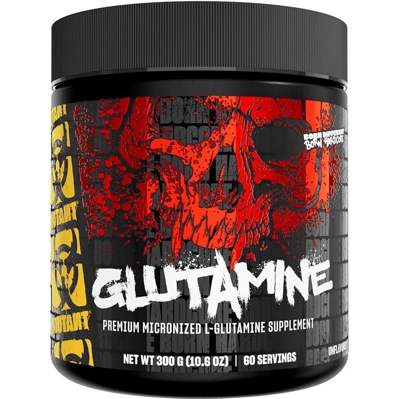 Mutant Glutamina 100% pura, micronizada, sem sabor, 296,8 g