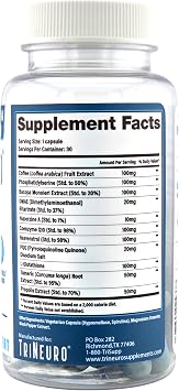 Daily Brain Supplement - NSF Certified - Neurosurgeon Formulated to Support Cognition & Balance Functional Longevity - Phosphatidylserine, Resveratrol, Glutathione - 30 Capsules