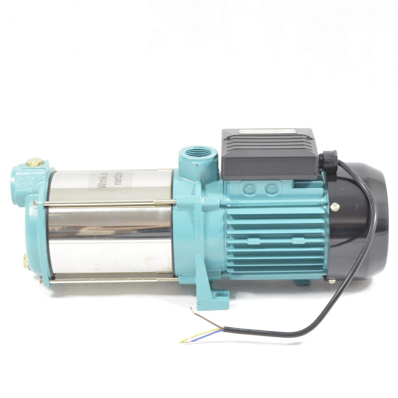 Gartenpumpe Kreiselpumpe 1300W 1800W 2200W INOX 230V, 6000-9600 L/h 5,5-5,8 Bar