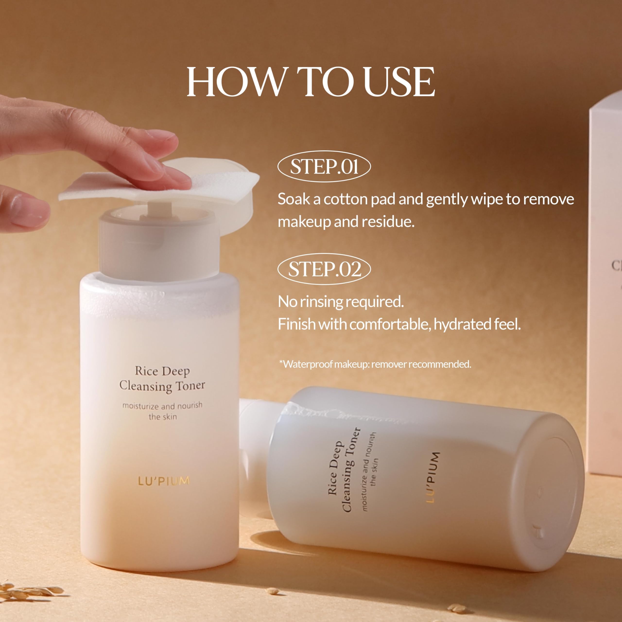 Rice Deep Cleansing Toner with 81% Rice Bran Water (10.14 fl.oz.)