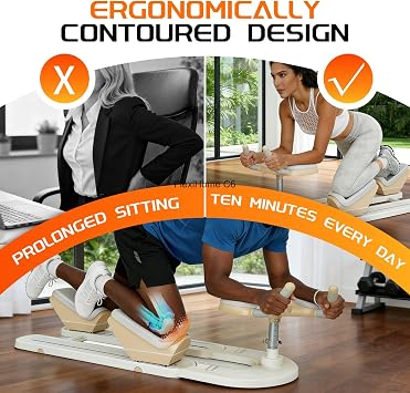 Twist Crawler V1, Spinal Decompression Machine, Detachable Spine Twist and Stretch Trainer, Adjustable Back Stretcher Machine for Lower Back Pain Relief, Leg Stretching & Core Activation