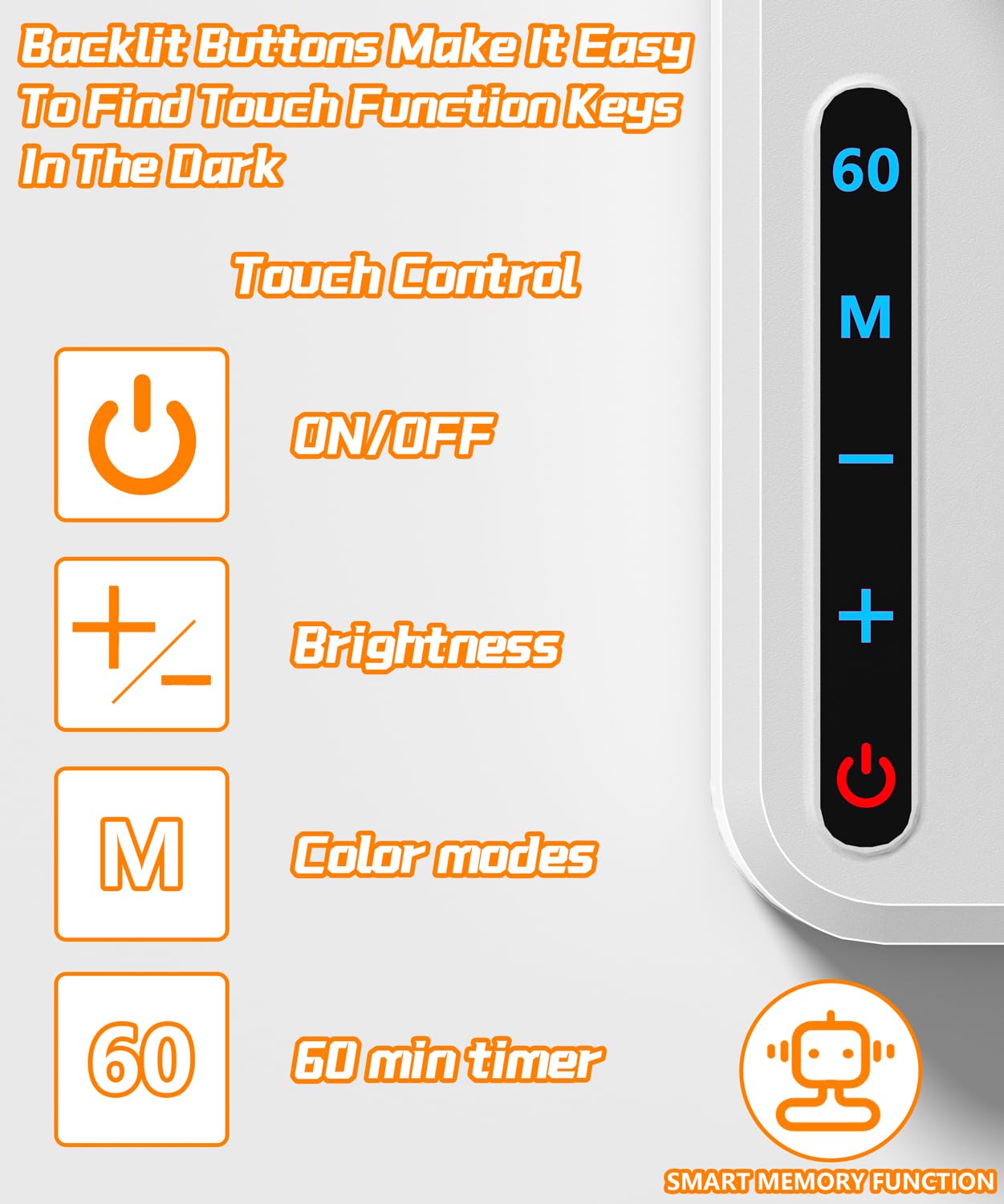 Lampada da scrivania, lampada da scrivania a LED per casa e ufficio, con 2 porte USB di ricarica/presa/organizer, lampada da scrivania per dormitorio universitario, lampada da tavolo a collo di cigno