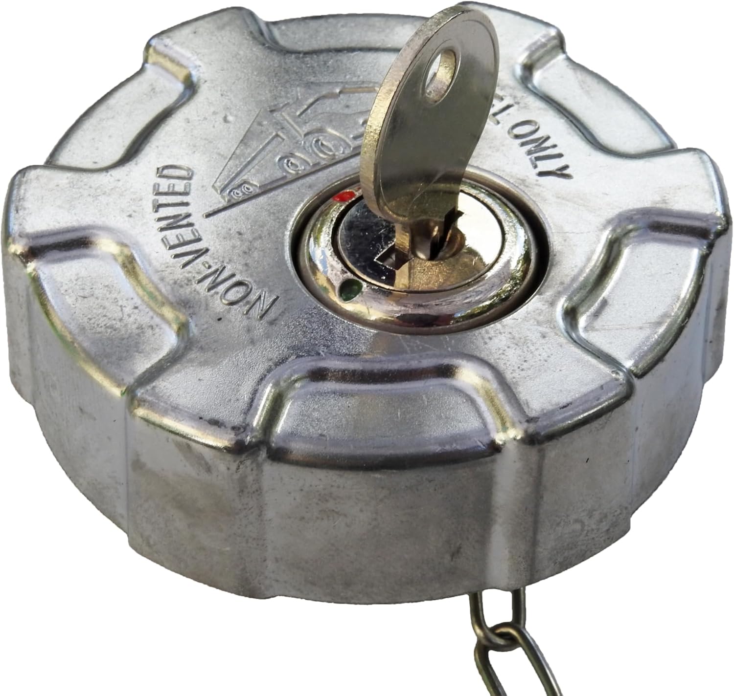 2 1/4” Locking Aluminum Diesel Fuel Cap for Select International Ford GMC Box Trucks
