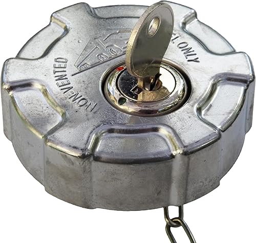 Miniatura 2 de Tapa de combustible diesel de aluminio con bloqueo de 2 14 "para camiones de caja Ford GMC internacionales seleccionados