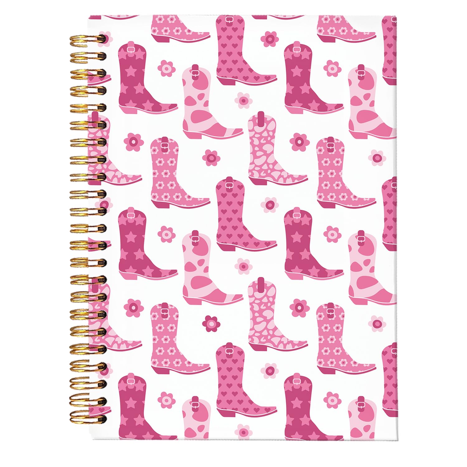 Journal Howdy Western pour femme carnet rose stylé pour le bureau