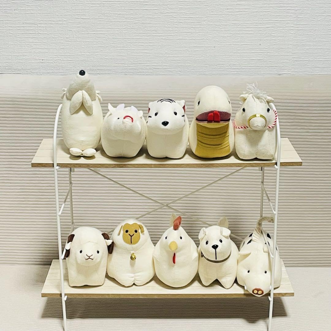 Amazon.co.jp: もめんや藍 松阪もめん 干支ぬいぐるみ 10体セット