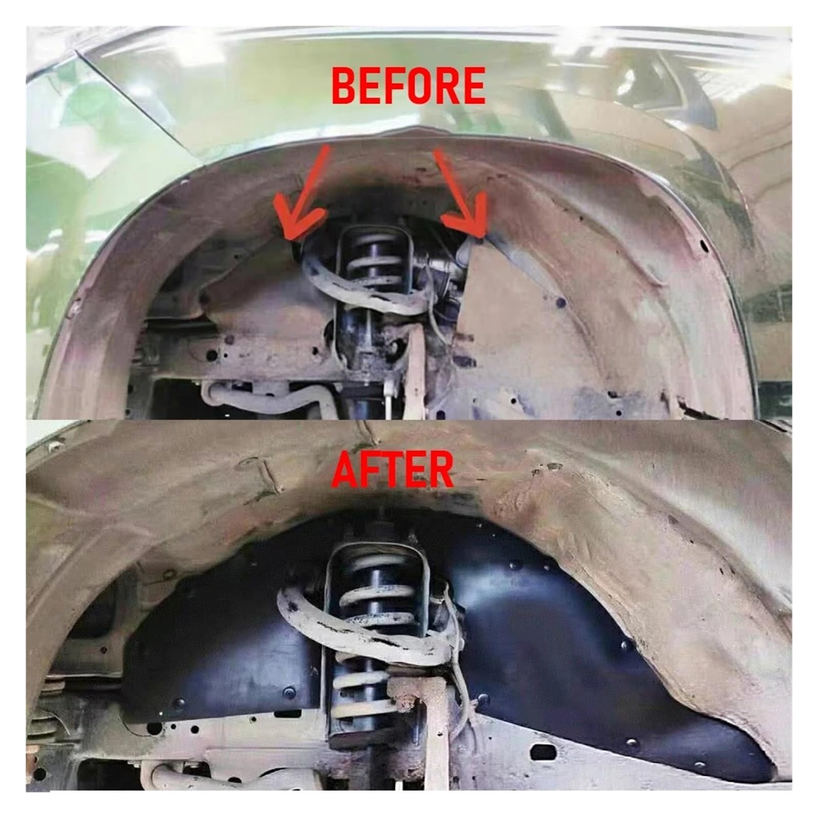Guardabarros Delanteros para Toyota para Land para Cruiser para Prado LC95 LC120 LC150 2 Uds Guardabarros Delanteros Protección Carrocería(LC150 Low Version)