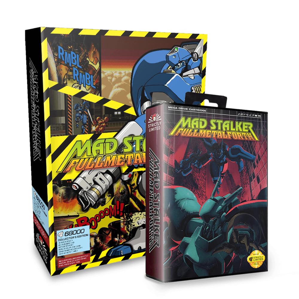 Mad Stalker Full Metal Forth annoncé sur Mega Drive en Occident