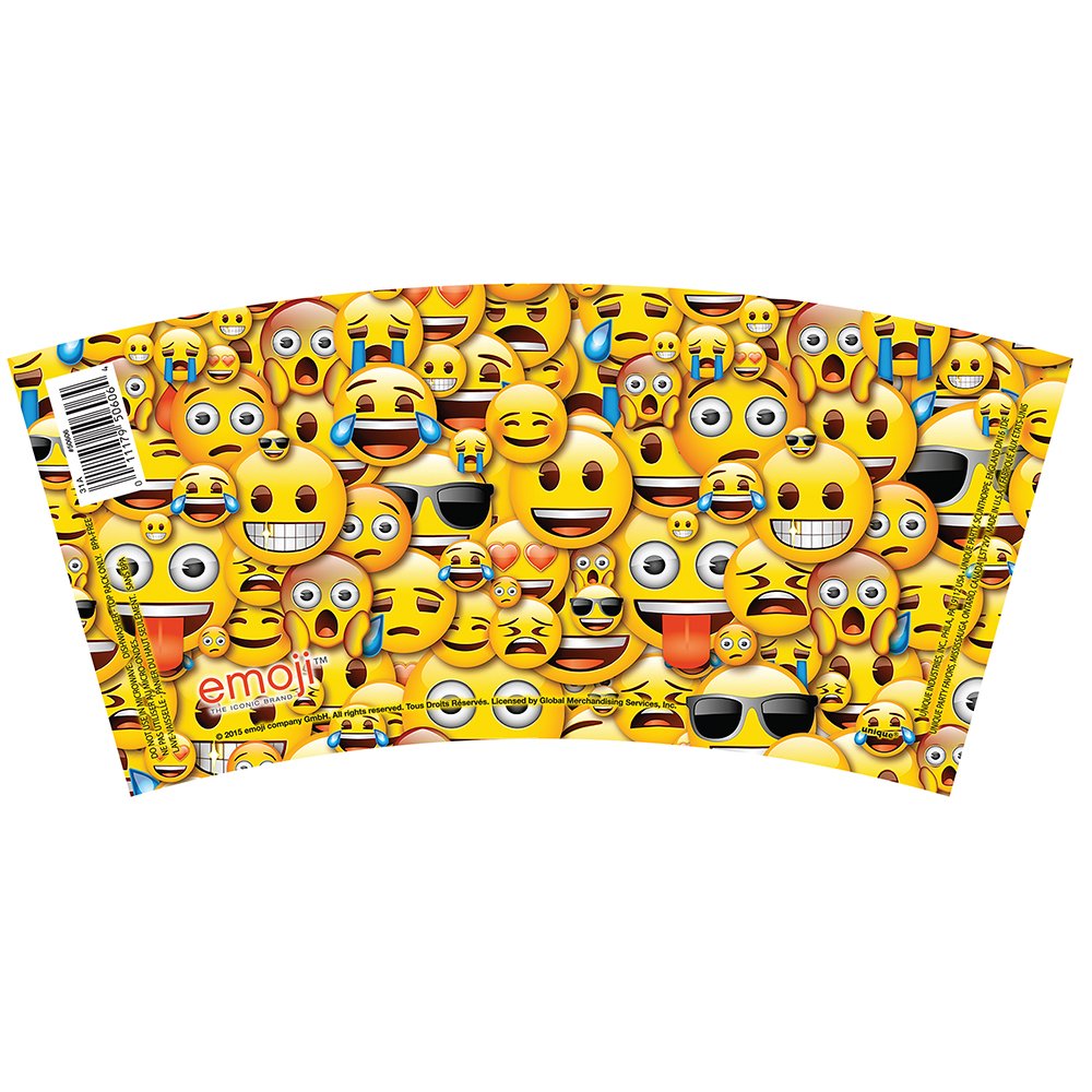 16oz Smile Emoji Plastic Cups 12ct | Desertcart Suriname