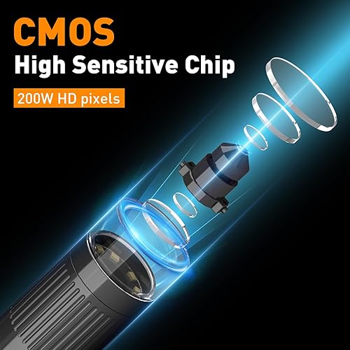 Miniatura 2 de Microscopio digital IPS de 4.3 pulgadas con pantalla, microscopio digital 1000X, microscopio de monedas HD 1080P con luz, 8 luces LED ajustables,