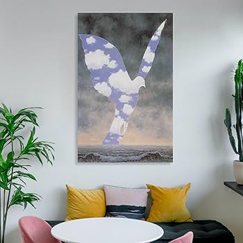 Amazon.co.jp: Rene Magritte ルネ・マグリットの有名な絵画「大家族