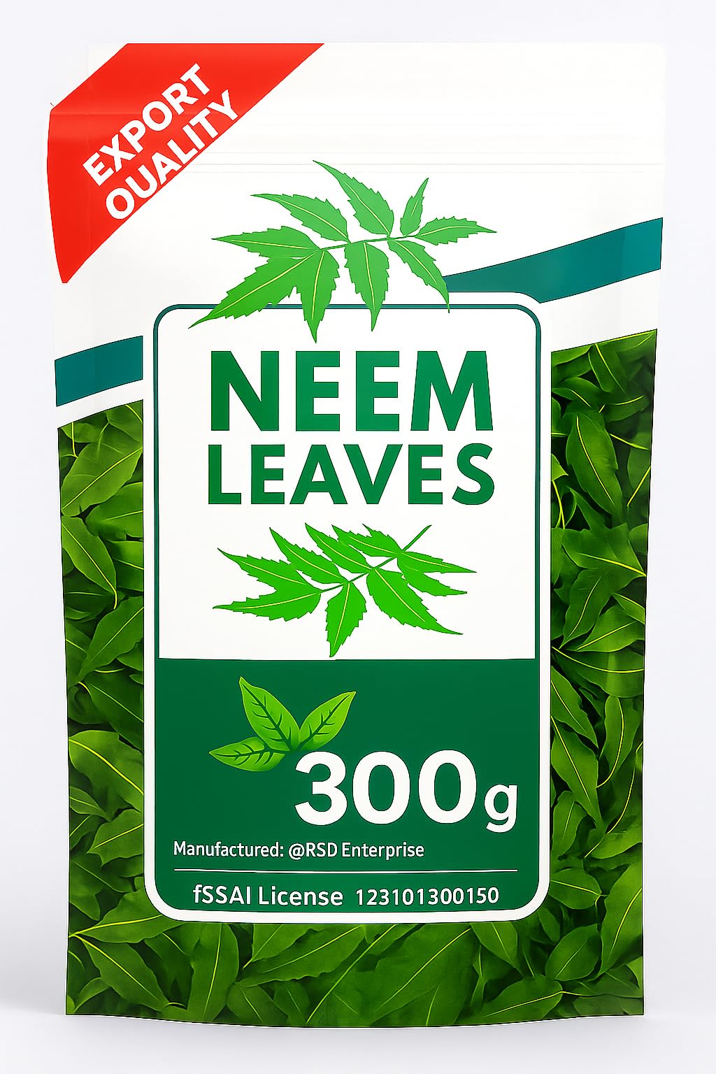 PURE AND NATURAL DRY NEEM LEAVES -300 GM