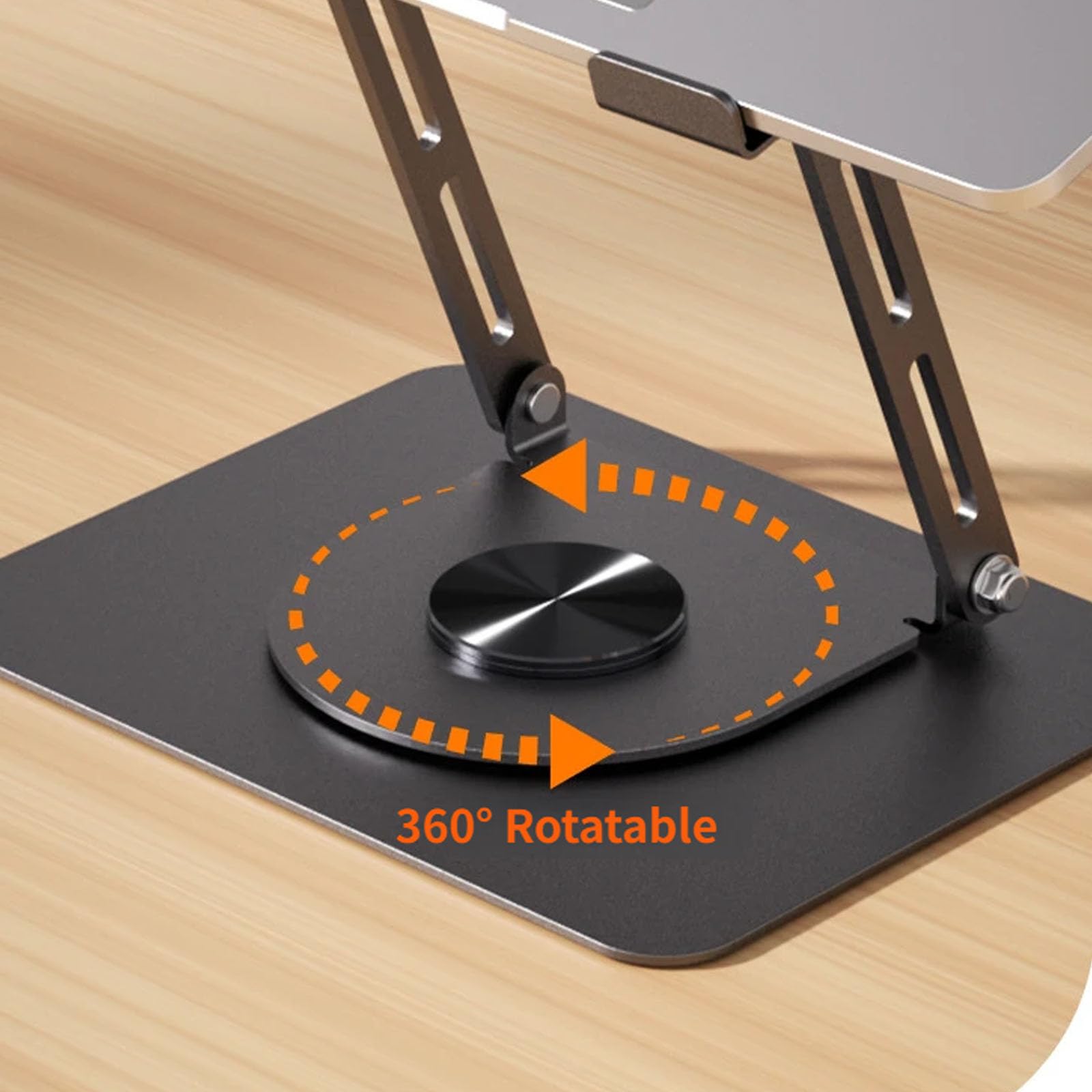 Supporto per laptop Supporto girevole a 360 gradi Staffa da tavolo pieghevole portatile per tablet Supporto da tavolo Supporto regolabile Dissipazione del calore