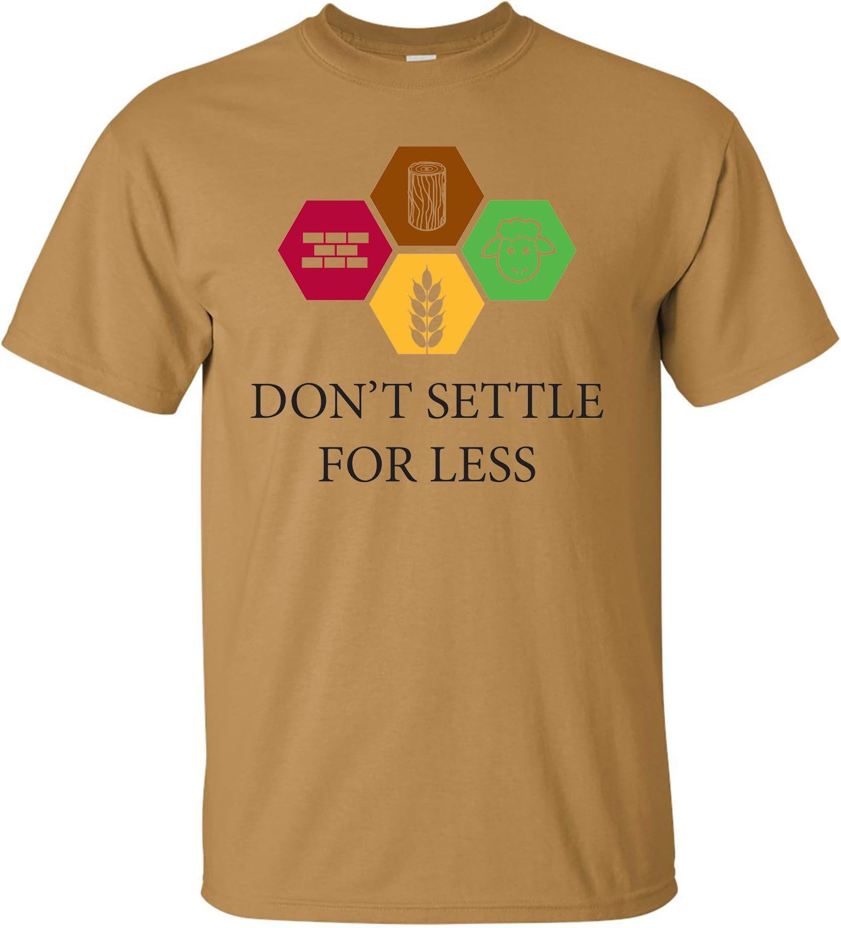 UGP Campus Apparel Don't Settle for Less Basic Cotton T-Shirt