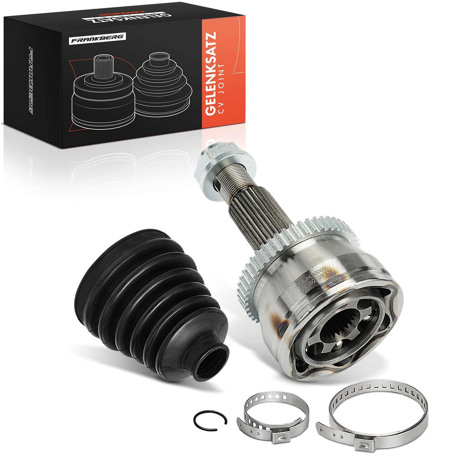 Frankberg Gelenksatz Vorderachse Kompatibel mit Tucson TL TLE 1.6L 1.7L 2015-2020 Sportage QL QLE 1.6L 1.7L 2015-2022 Replace# 49500D7060