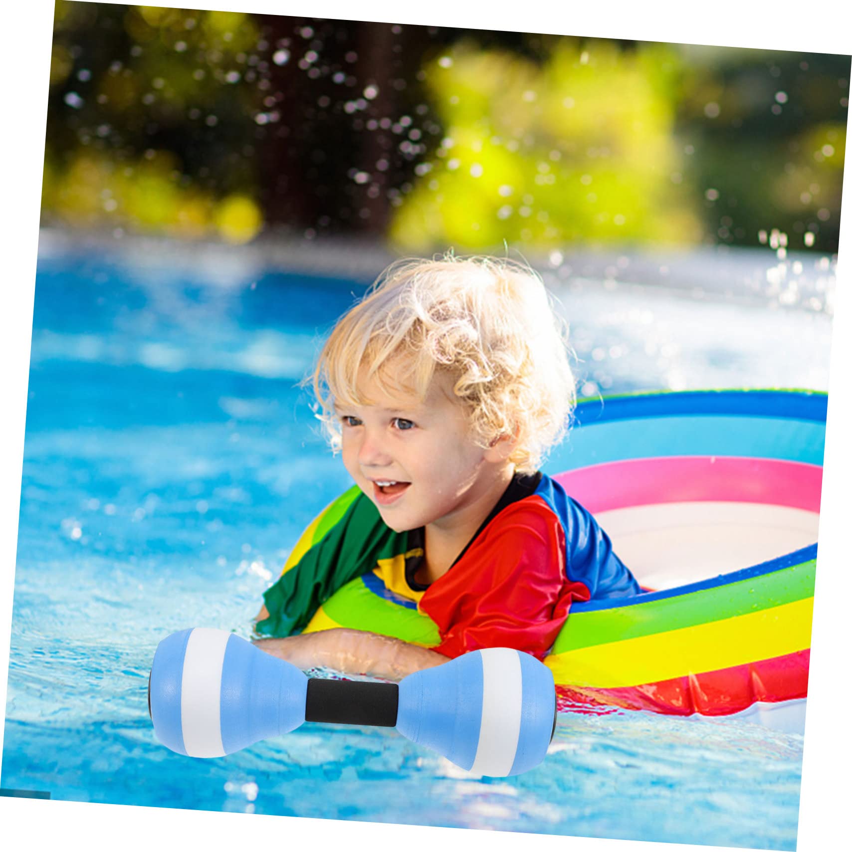 YARNOW 2paia Manubri Galleggianti per Acquagym Attrezzatura Multi- per Allenamenti Piscina per Esercizi Riabilitazione e Fitness