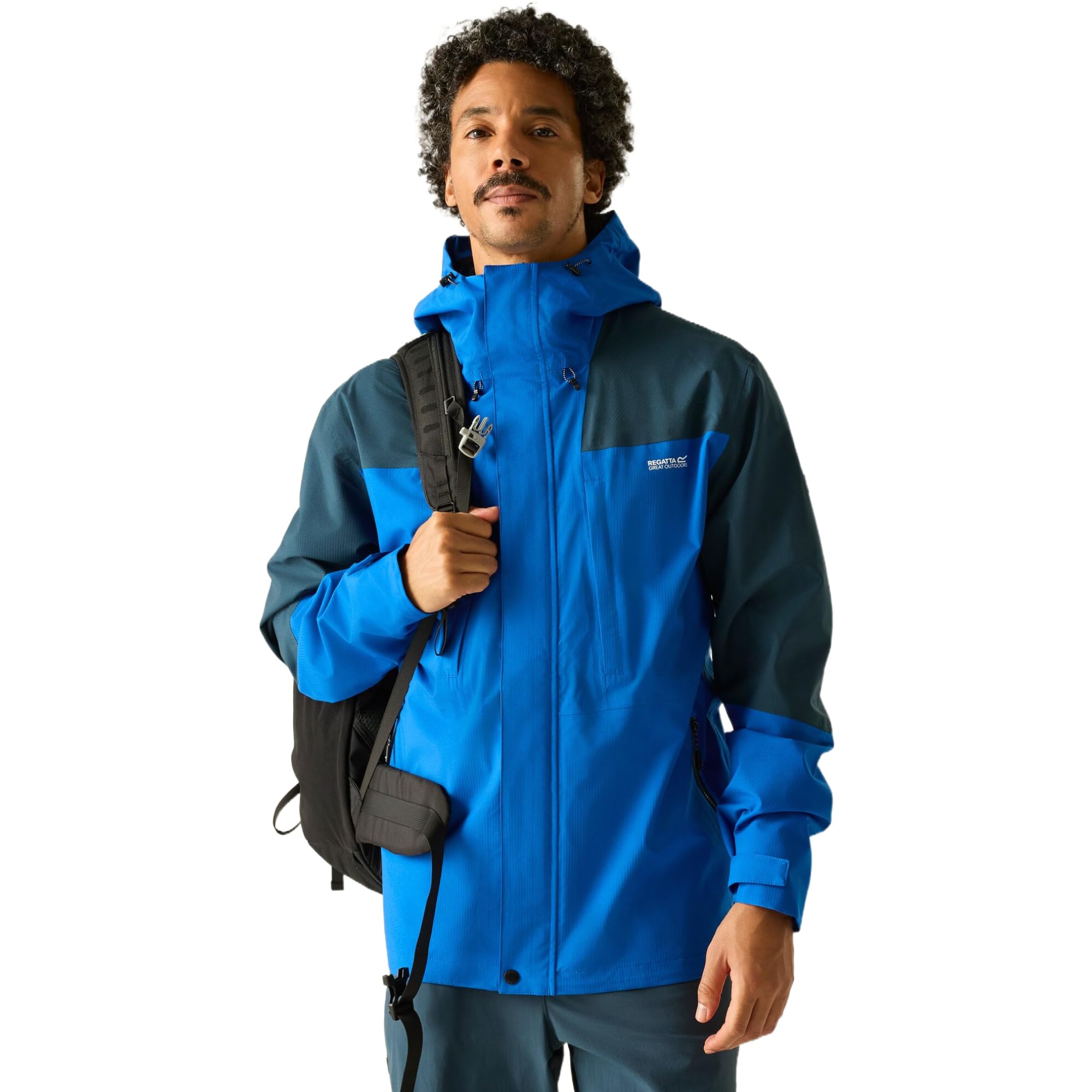 Regatta Waterproof Freesdale Shell Jacket Size: Xl Men's Blue