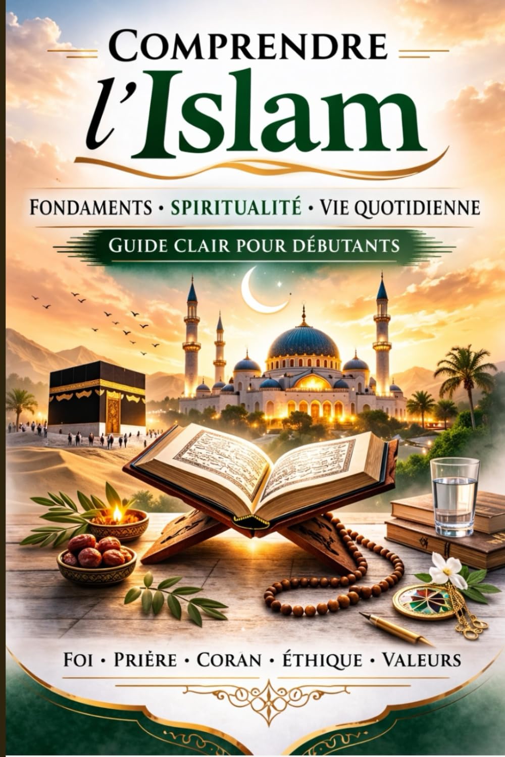Comprendre l’Islam: Fondements, spiritualité et vie quotidienne – Guide clair pour débutants et chercheurs de sens