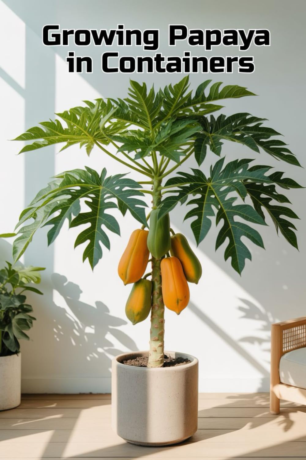 Growing Papaya in Containers: A complete step-by-step guide to growing papaya for home and apartment: from planting to harvesting (fruits)