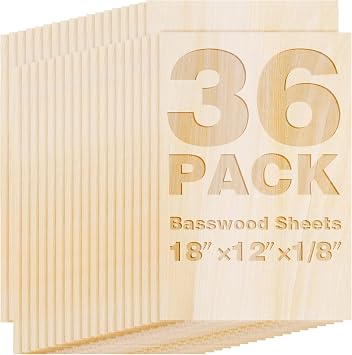 36  18  x 12  x 1/8    3mm         DIY     36 -18 x12