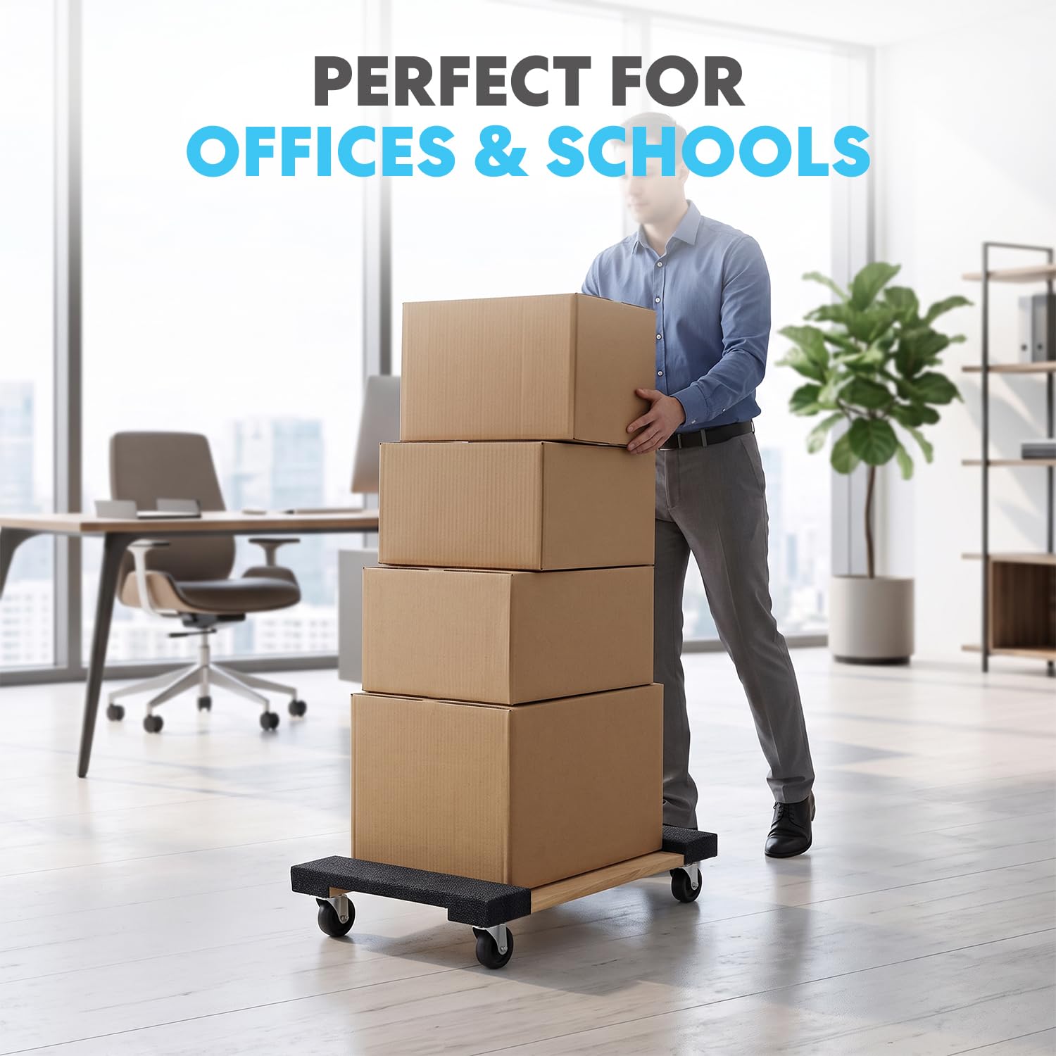 Simpli-Magic Furniture Dolly - Move Heavy Items Easily -5