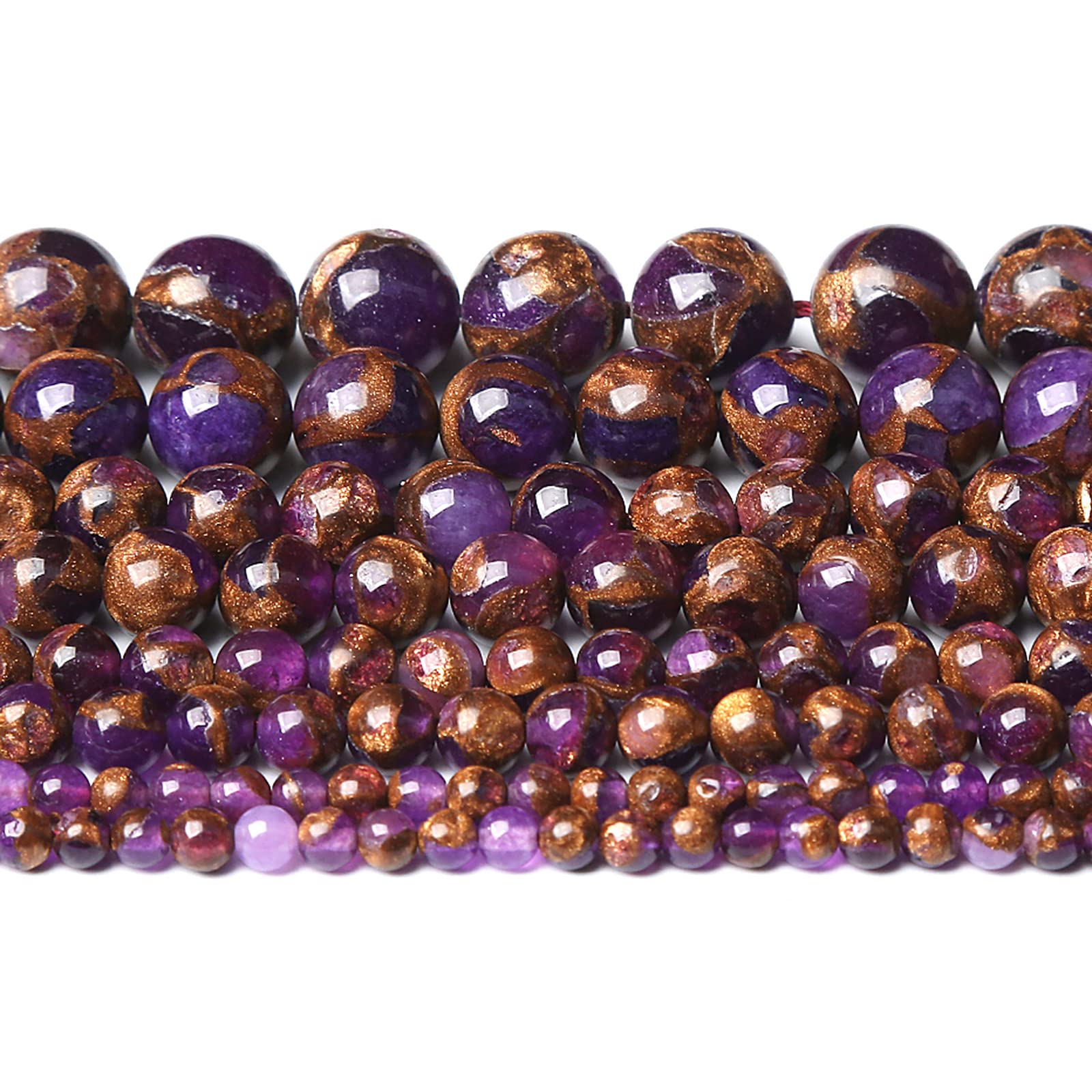 Cloisonne Bastelperlen, rund, 12 mm, 31 Stück, für Schmuckherstellung, DIY-Armbänder