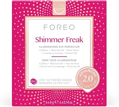 Foreo UFO Shimmer Freak 2.0 6-Piece Active Mask