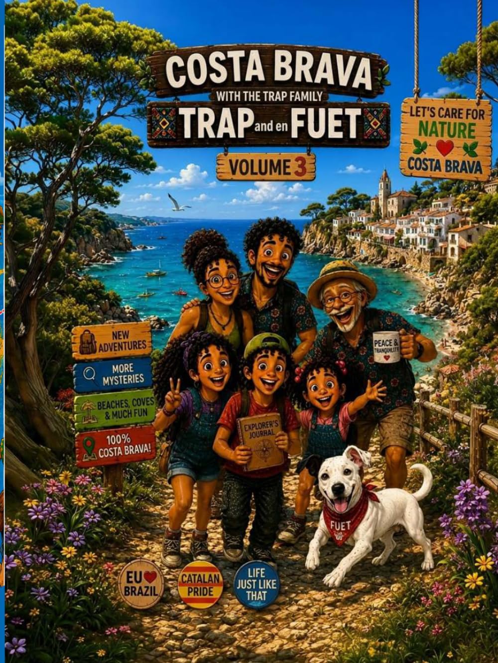THE TRAPP FAMILY TO THE COSTA BRAVA (THE TRAP FAMILY TRAVELS)