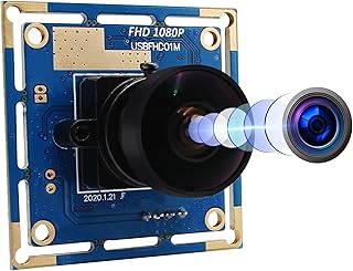 ELP Webcam Wide angle 170 degree Fisheye Lens Camera USB Full HD 1080P 30fps Web Camera for Linux/Windows/android