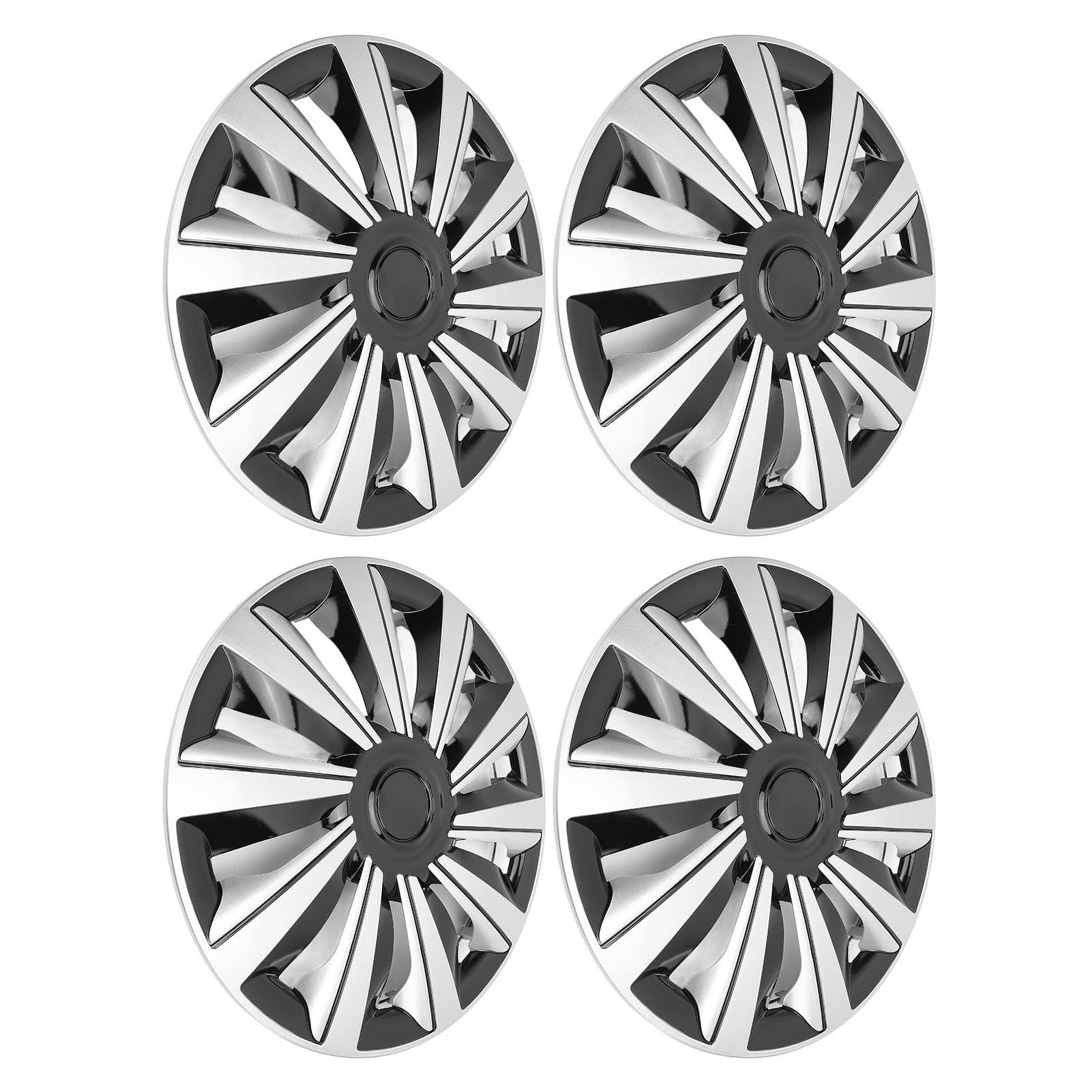 Capuchon de Jante de Roue de Voiture, 14 Pouces, élégant, Léger, Universel, Protection de Moyeu de Roue, Installation Facile pour Roues en Acier AX Felicia Sprint