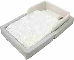 Amazon | カトージ 折りたたみミニベビー組布団 スノー