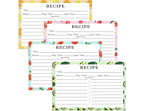[Name of Card Design] Recipe Cards 4x6, [Pack Count] Pack