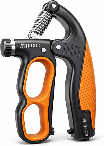 Grip AB grip-strengthener, yellow and black