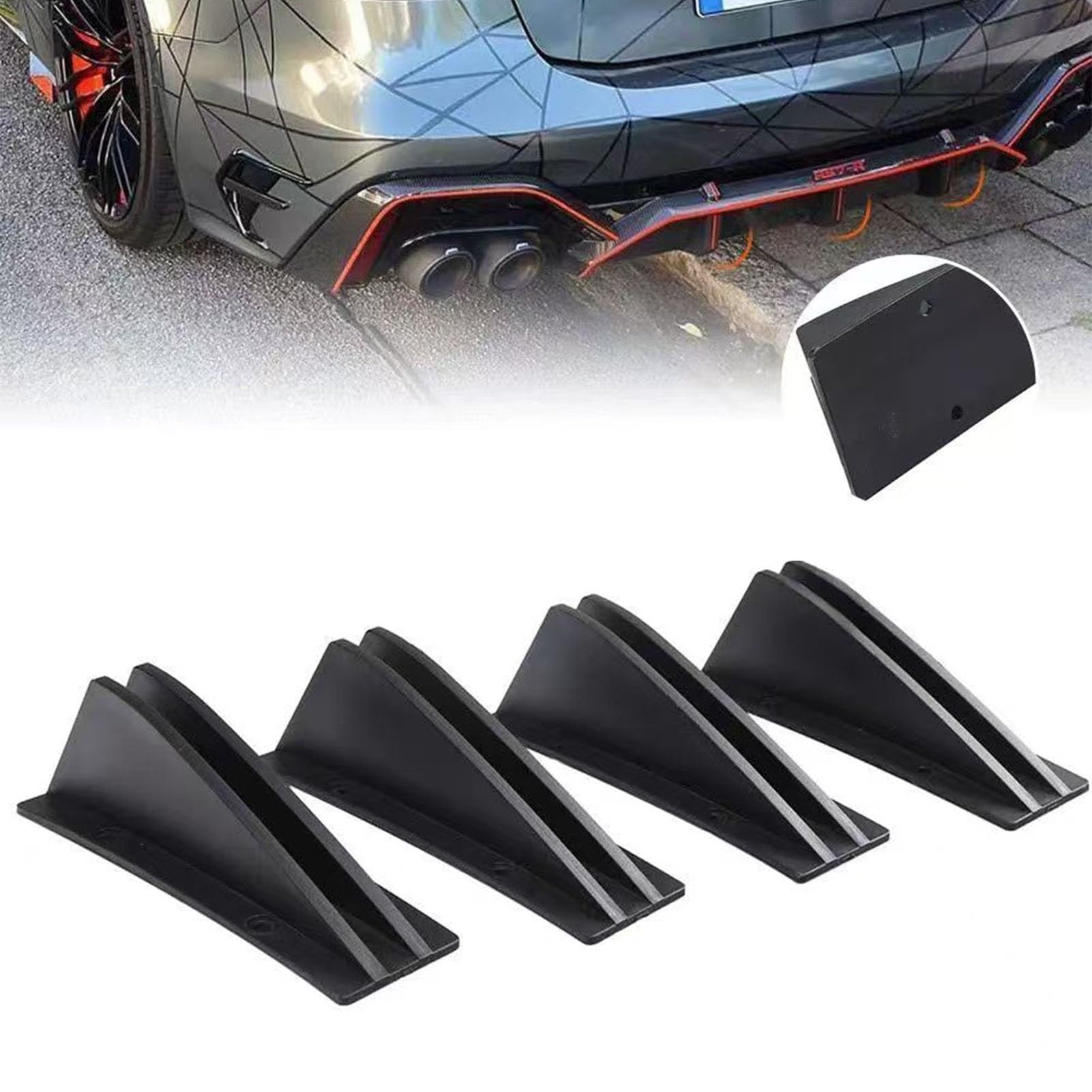 LS460後期　リアバンパー ディフューザー Amazon | に適用レクサス LEXUS LS系 LS460 LS460L LS600L LS460H