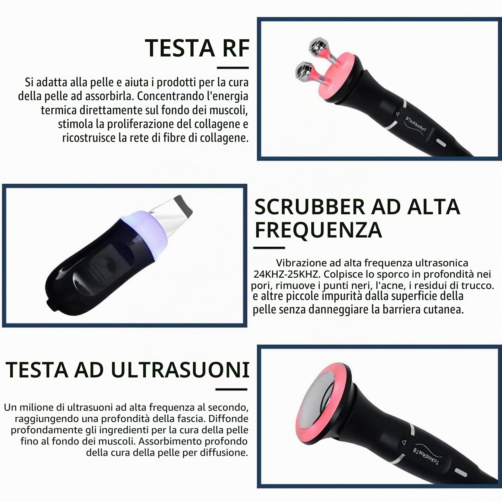 Macchina HydraFacial Professionale 10 in 1, Macchina Viso Idrogeno Ossigeno con Schermo LCD da 8 pollici,Pulizia Idratante della Pelle, Favorisce l'Assorbimento Nutritivo,per Casa,Spa,Centro Estetico