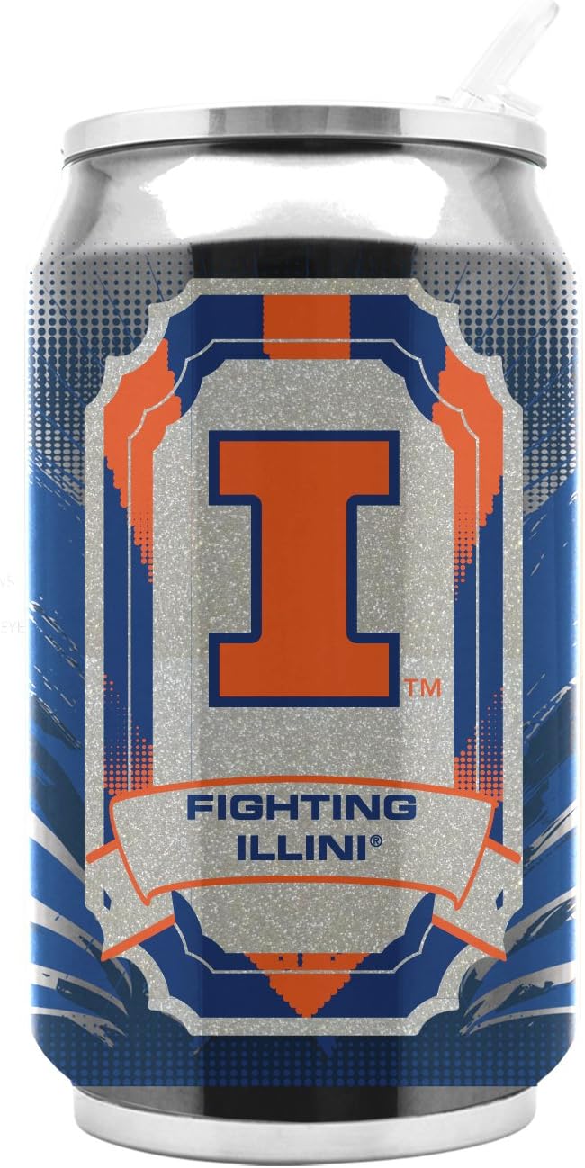 Duck House NCAA Illinois Fighting Illini 11oz Double Wall